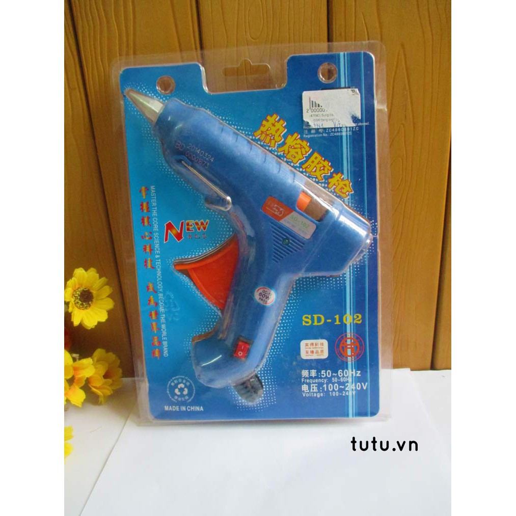 Súng bắn keo nến to loại tốt 60w dụng cụ handmade hỏ gọn tiện lợi, lại rẻ và dễ sử dụng