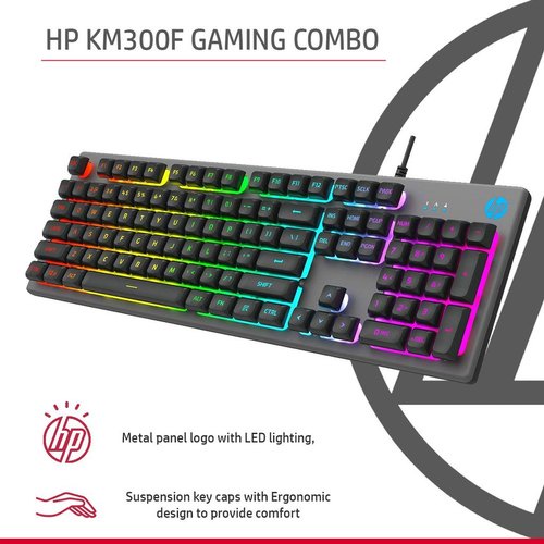 Combo Bàn phím + Chuột HP KM300F LED Có dây USB Chuyên game
