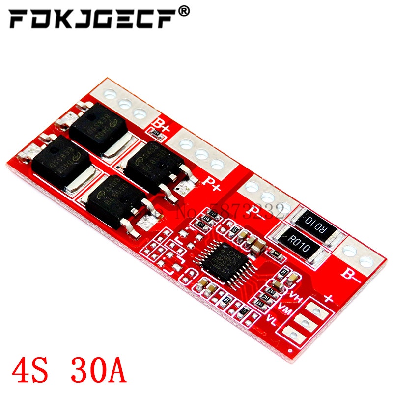 Mô Đun Sạc Pin Lithium 18650 PCB BMS 1S 2S 3S 4S 5S 6S 3A 15A 20A 30A Li-ion Chuyên Dụng
