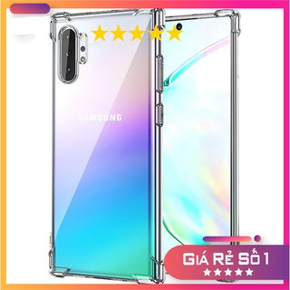 Ốp Lưng Case TPU Dẻo Chống Sốc Dành Cho Samsung Galaxy Note 10 Plus (Trong Suốt)