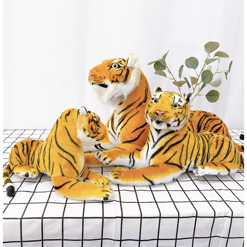 Mô Phỏng Đồ Chơi Nhồi Bông Hình Con Hổ Tiger Animal Plush Doll - Thú Gấu Hổ Bông City