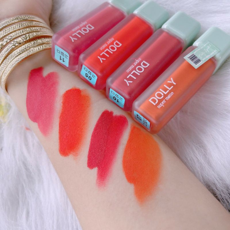 "HỒNG DOLLY 11 " SON DOLLY SUPER MATTE HOT TREND 2021 | BigBuy360 - bigbuy360.vn
