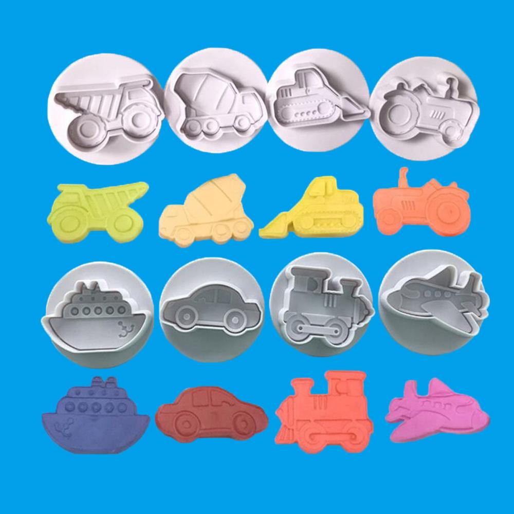 FOREVER Khuôn Nhấn Tạo Hình Bánh Quy Hình Hoa Bằng Nhựa