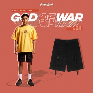 Fernweh Ares shorts (quần shorts Ares kaki màu đen)