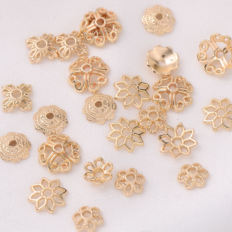 Hạt Ngọc Trai Giả Bằng Đồng 14K Dùng Làm Trang Sức Thủ Công diy