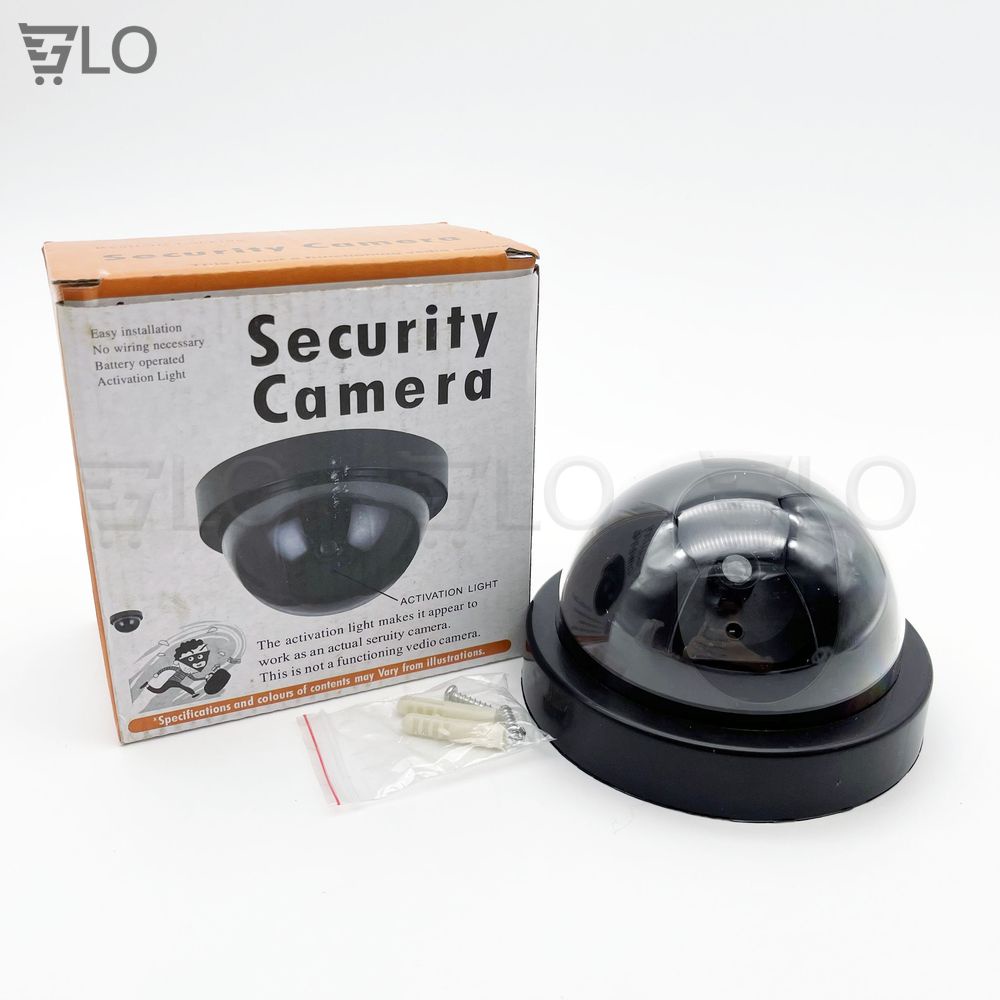 Camera Mô Hình Chống Trộm Giống Như Thật, Có Đèn Hồng Ngoại Dùng Pin 2A