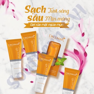 Gel Rửa Mặt Ngừa Mụn Decumar 100G