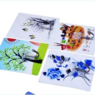 Combo 10 Móc Dán Tường 3D siêu chị lực