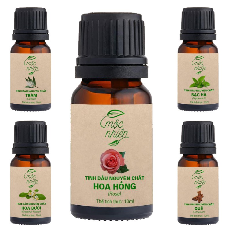 Tinh dầu Mộc Nhiên, Chai 10ml Nhiều Mùi Hương, Tinh Dầu Dành Cho Máy Xông Tinh Dầu, Máy Phun Sương, Khuếch Tán Tinh Dầu