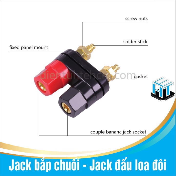 Jack bắp chuối đôi - Jack đấu loa đôi