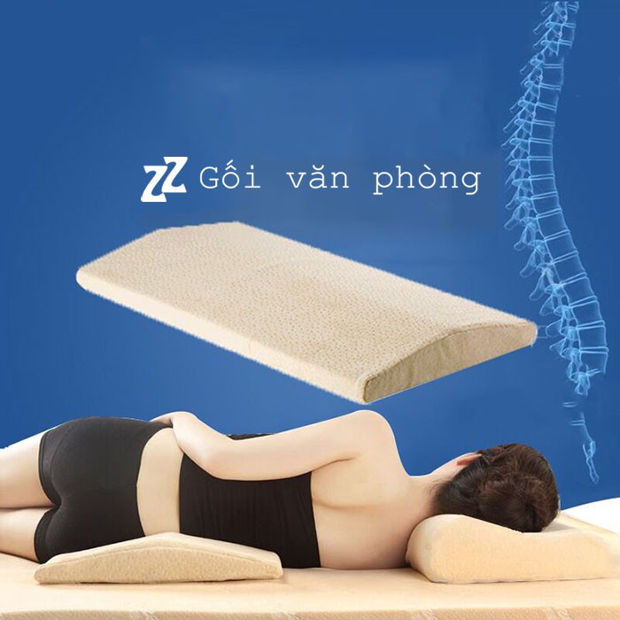 Gối kê lưng bà bầu cao su non GLN-01