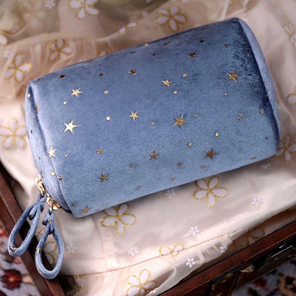 OCEANMAP Túi Đựng Đồ Trang Điểm In Họa Tiết Ngôi Sao Thời Trang Cho Nữ
