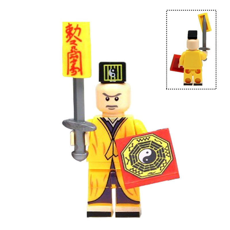 Bộ 5 nhân vật minifigures thầy pháp và cương thi TPCT1