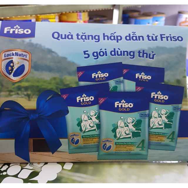 combo 50 Sữa bột friso số 4 dạng gói tổng 900g