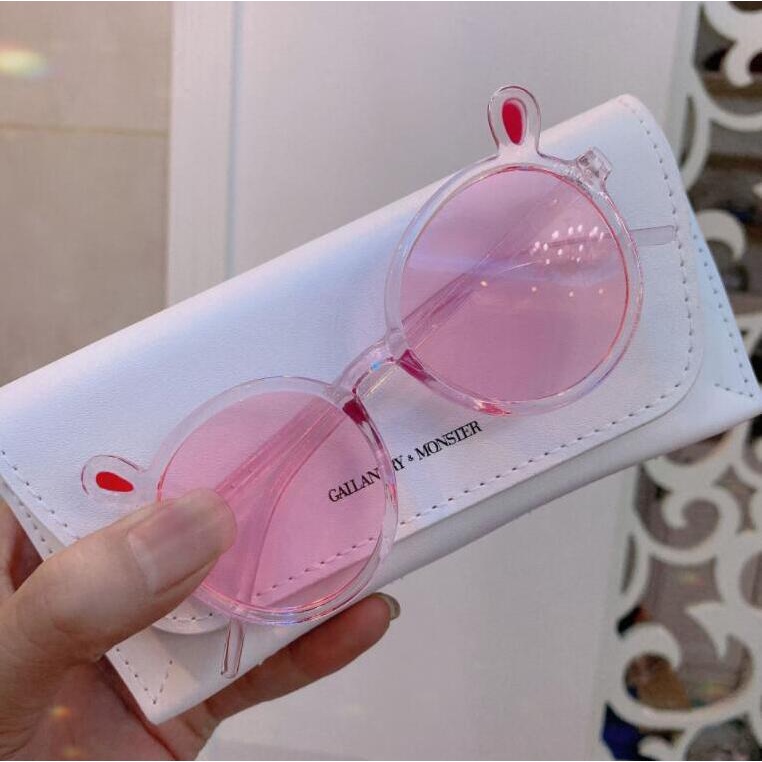 Kính Râm lycra kid Hình Gấu Dễ Thương uv400