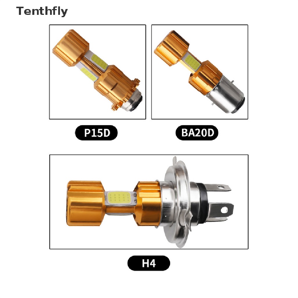 Đèn Pha LED H6 H4 BA20D T9 Hi Cho Xe Mô Tô Mới
