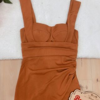 Đầm body 2 dây eo nhúng kiểu Cao Cấp