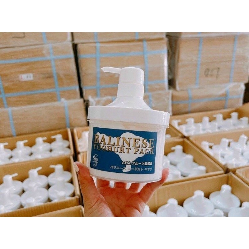 Ủ trắng body sữa chua Balinese Yoghurt Pack Fujicosmetic 500g