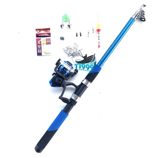 Cần câu máy shimano tặng kèm phụ kiện 1m8 - 3m6 t1999