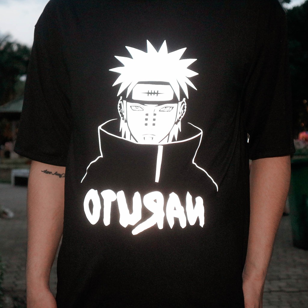 Áo thun Phản Quang Tay Lỡ Naruto Pro