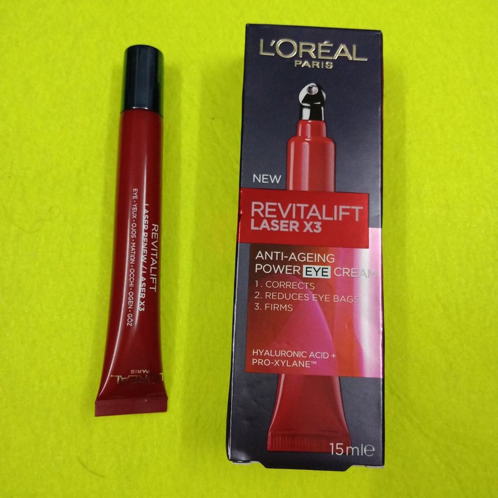 KEM DƯỠNG DA MẮT L'OREAL - REVITALIFT LASER X3