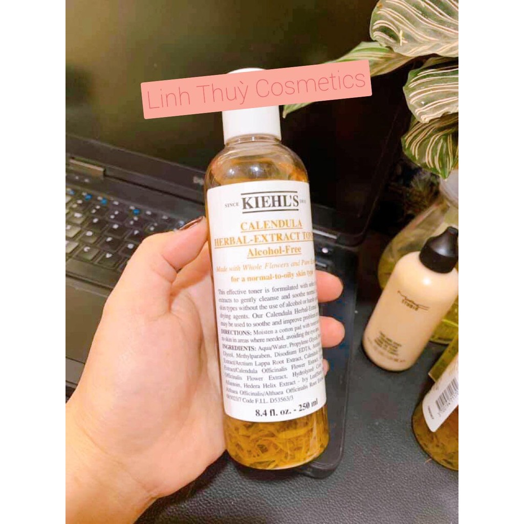 [Freeship] Toner Hoa Cúc Kiehl's Calendula Herbal Extract Alcohol-Free Toner