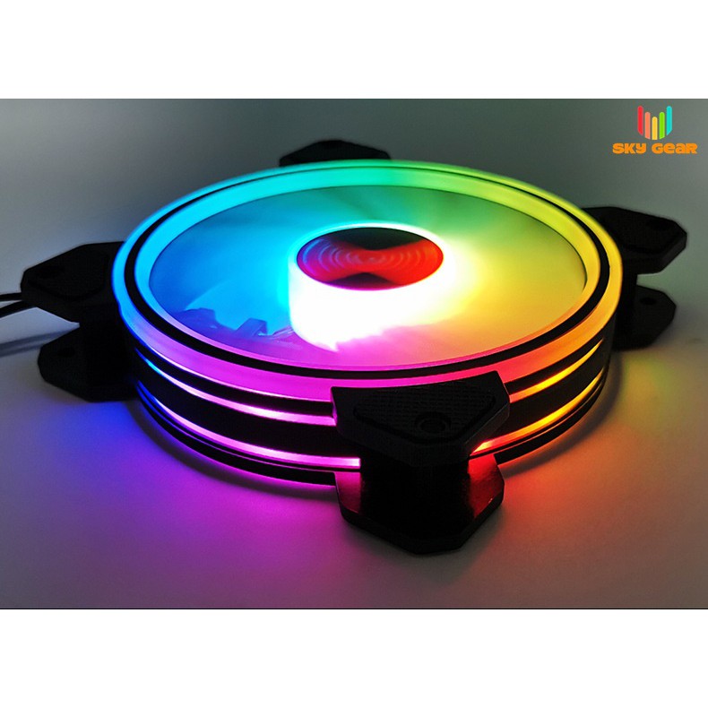 Quạt tản nhiệt Coolmoon Light X -Đồng bộ hub Coolmoon