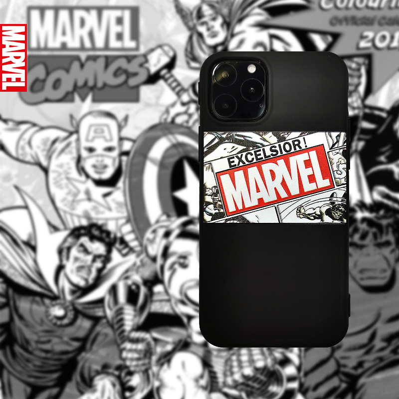 Ốp điện thoại silicon mềm USA Marvel cho iPhone 6 6S 7 8 Plus X XS MAX XR iPhone 11 12 Pro Max 12 Mini