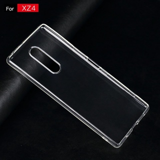 Ốp lưng silicone dẻo trong suốt cho Sony Xperia 1, XZ4