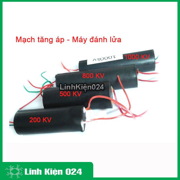 Module Tăng Áp 200- 500- 800- 1000KV 3.7V - 6V ( Máy Đánh Lửa )