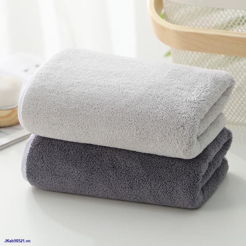 Sports cold towel bath towel Absorb sweat [two packs] Adult towels are more absorbent than pure cotton and are simpler, dry hair, coral fleece towels wholesale and do not shed hair