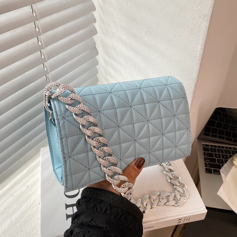 Túi Đeo Vai Họa Tiết Thêu Thời Trang Hàn Quốc 2022 Cho Nữ