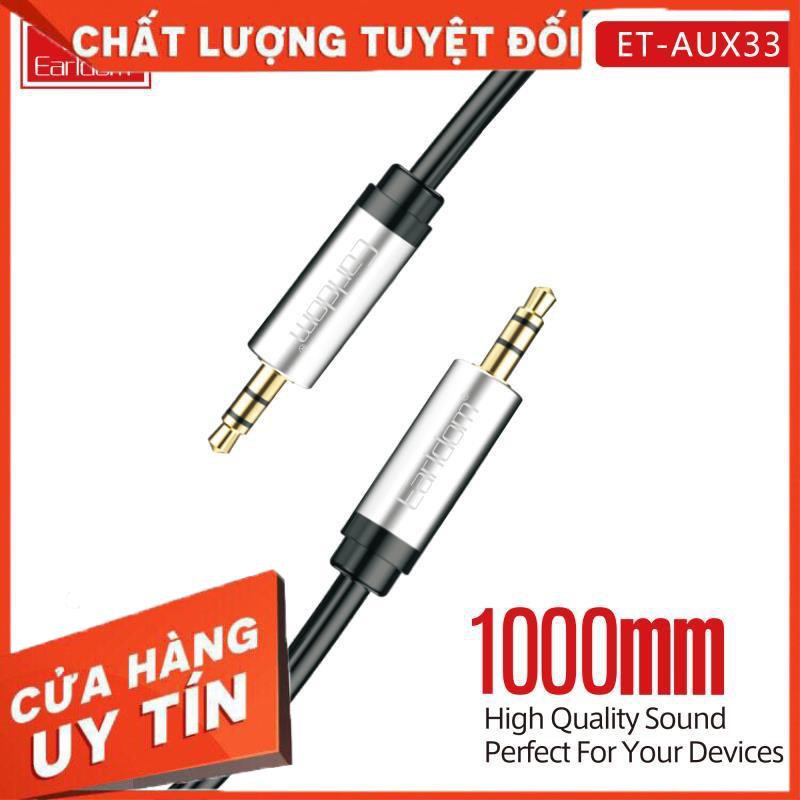 Dây Cáp Âm Thanh Cao Cấp Earldom Jack AUX-33 Kết Nối Chân 3.5 Lấy Âm Thanh Video Audio Lấy Nhạc Ra Loa Tai Nghe