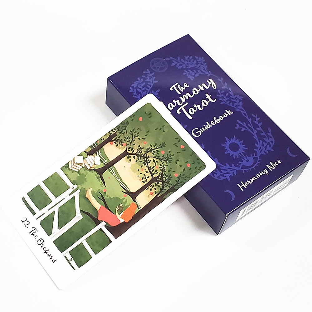 Bộ Bài The Harmony Tarot 7x12 Cm Tặng Đá Thanh Tẩy S44