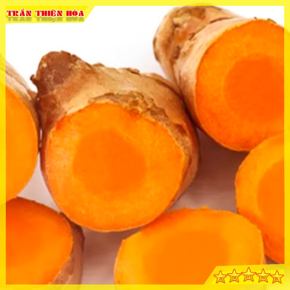 GÓI 1000g CỦ NGHỆ TƯƠI VÙNG THẤT SƠN AN GIANG VÀNG THƠM NHIỀU CÔNG DỤNG