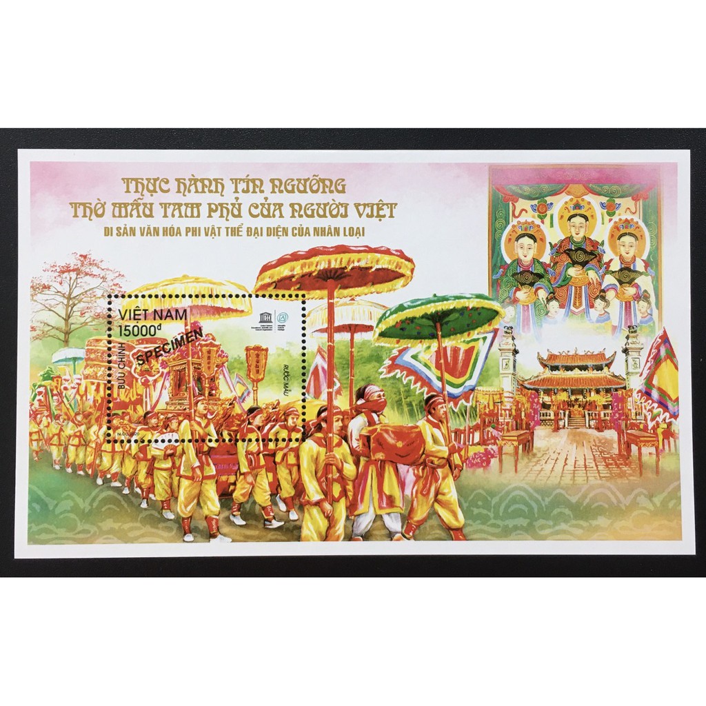 [47714]VietNam Bloc 2020 -Thực hành Tín ngưỡng thờ Mẫu Tam phủ của người Việt.