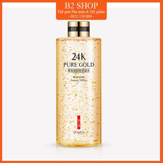 Toner Nước cân bằng tinh chất Gold 24K VENZEN chai 300ml nội địa Trung