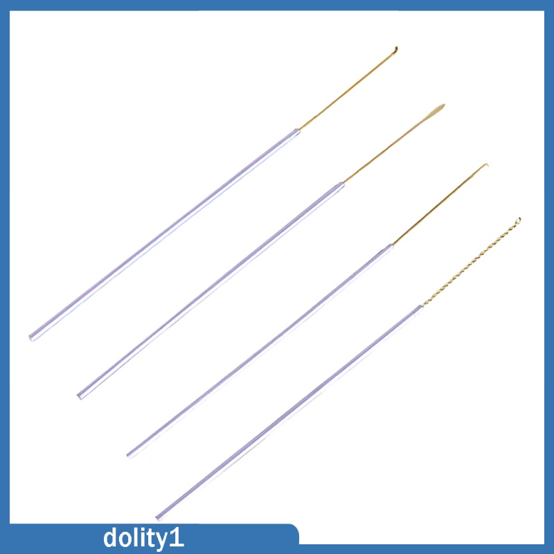 Set 1 / 4 Dụng Cụ Lấy Ráy Tai Tay Cầm Dài Tiện Dụng