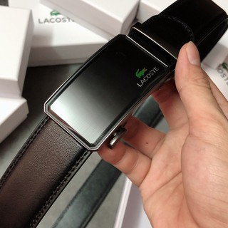 Nịt Lacoste gương vạt góc - NN198