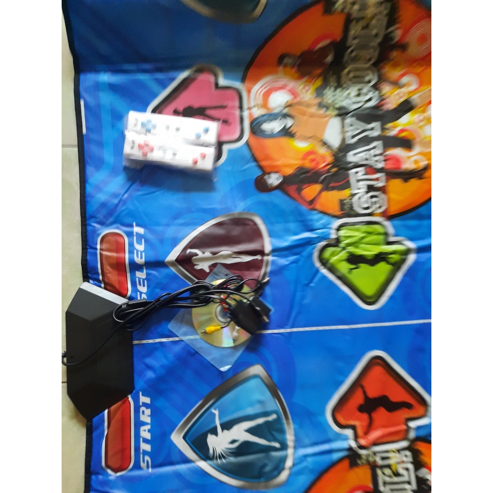 Thảm nhảy thông minh chơi game, tập yoga kết nối tivi bản tieng anh pro 2 người chơi phiên bản tiếng anh