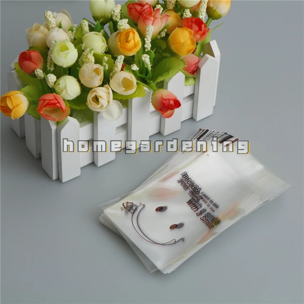 Set 100 Túi Bóng Kính Trong Suốt Đựng Bánh Kẹo