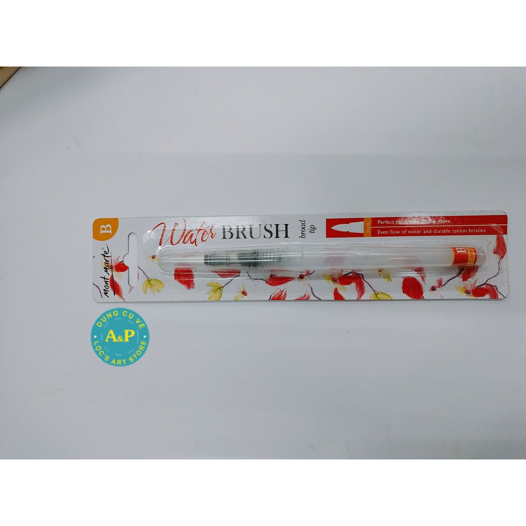 [Lộc'art Store]Cọ vẽ màu nước Mont Marte 3 size