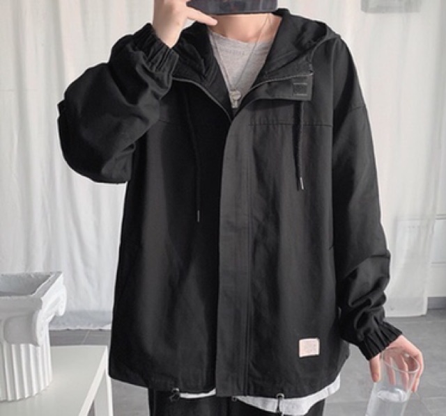 Áo khoác kaki unisex 3 size form rộng, kèm ảnh thật cuối