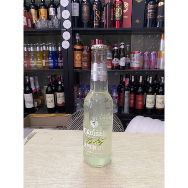 Vodka Cruiser Lemon Lime 4.5% 275ml-Vị Chanh
