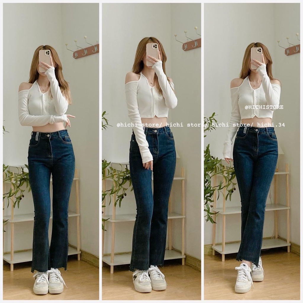 Croptop buộc nơ cổ