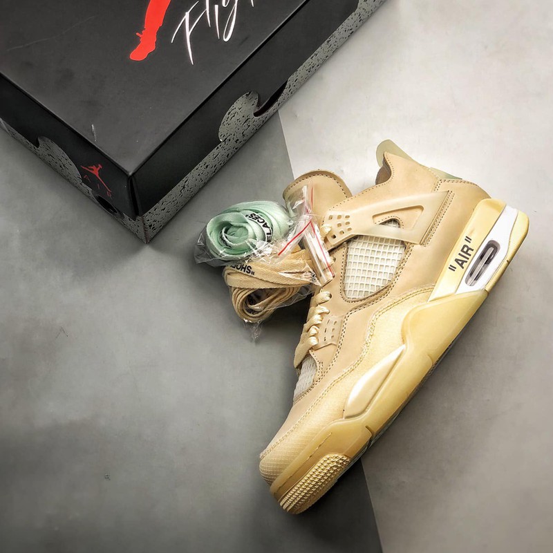 Giày jordan 4 off white thể thao sneaker nam nữ đế cao cao cấp full box | BigBuy360 - bigbuy360.vn