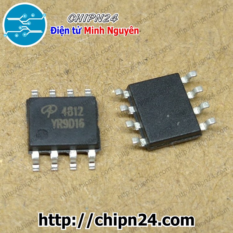 [2 CON] Mosfet Dán AO4812 SOP-8 6A 30V (2 Kênh N) (SMD Dán) (4812)