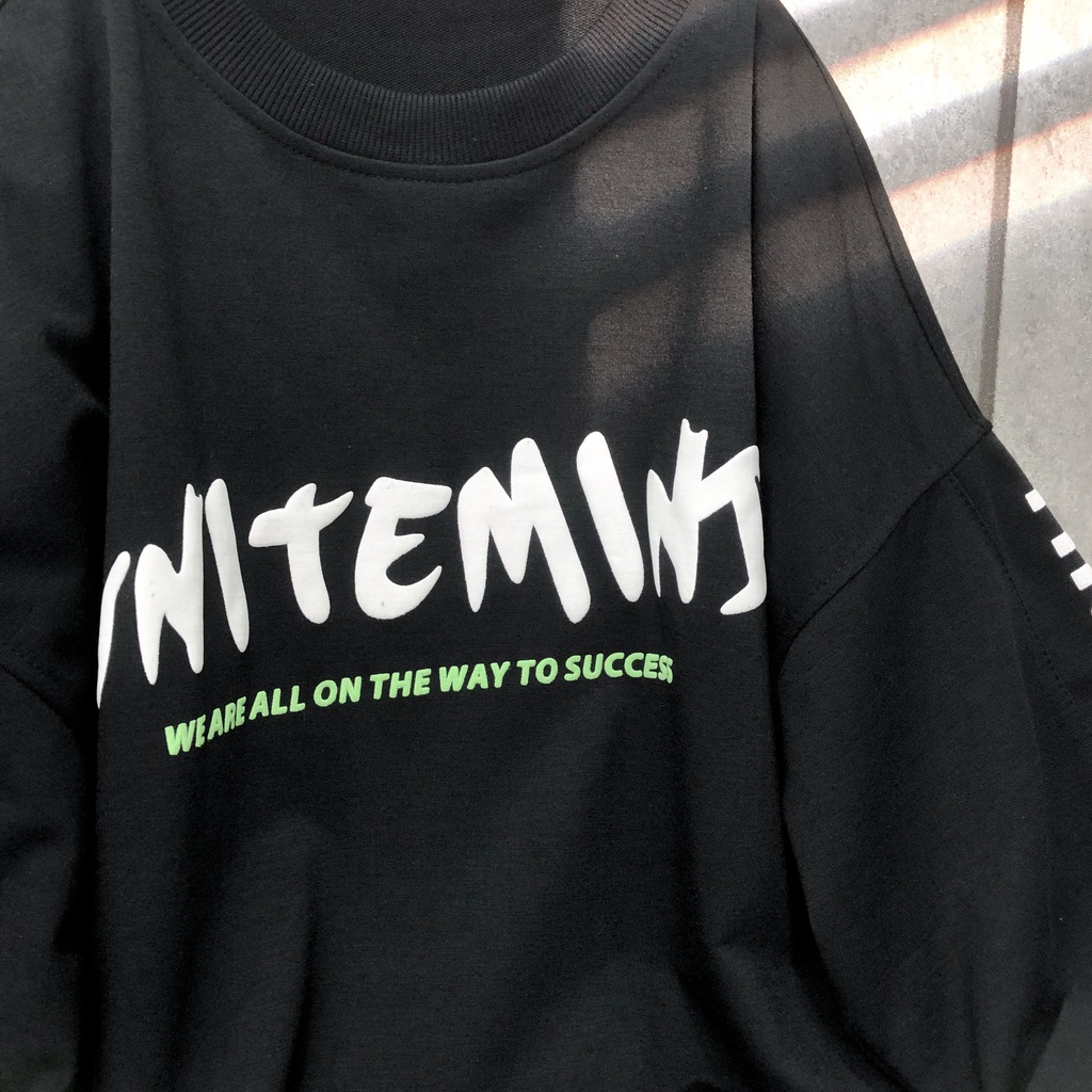 Áo Sweater MIND Nữ Form Rộng Oversize Vải Nỉ Bông Phong Cách Unisex Ulzzang