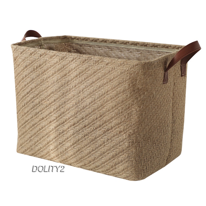 [Dolity2] Giỏ Đựng Đồ Giặt Có Tay Cầm Có Thể Gập Lại