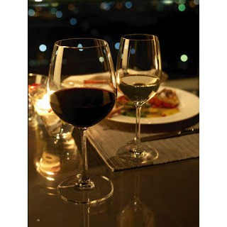 Bộ 6 ly vang đỏ thủy tinh madison bordeaux ocean - 1015a21 - 600ml